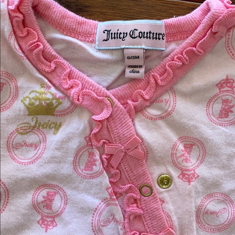 Juicy Couture baby girl one piece - Picture 2 of 2